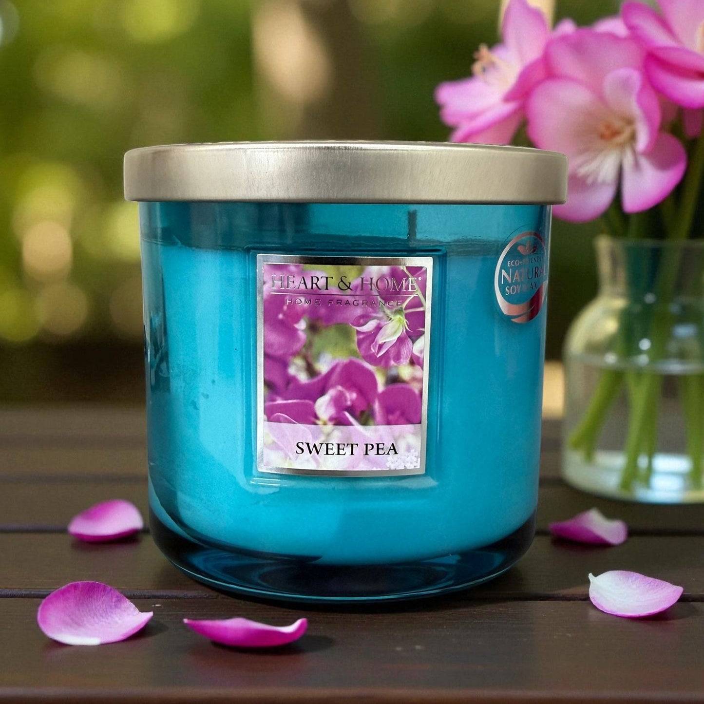 Sweet Pea Twin Wick Candle