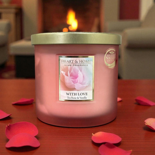 With Love Twin Wick Candle